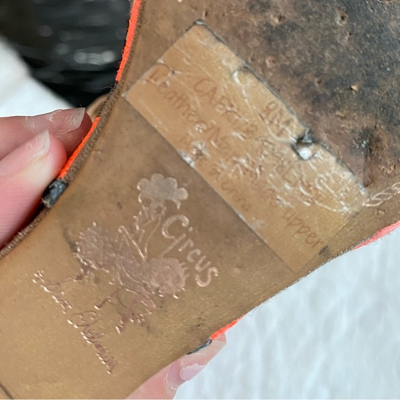 Circus by Sam Edelman women platforms, high sandals. Brown and orange - Picture 4 of 5